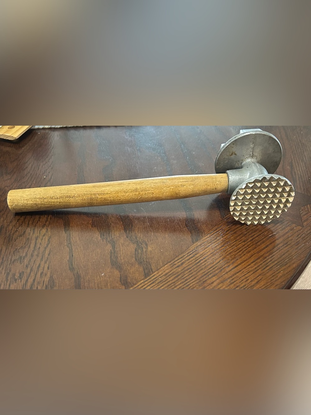 1950’s Meat Tenderizer 8" handle 2" head by Modern Industries Des Moines IA Read